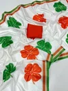 Independence Day Specia Art Silk Scjb Tiranga Saree